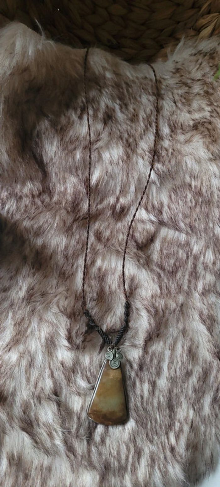 Collier pendentif pierre de haute Savoie - photo numéro 2
