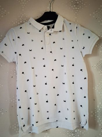 D2239 - polo garçon 10 ans