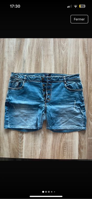 Short en jean