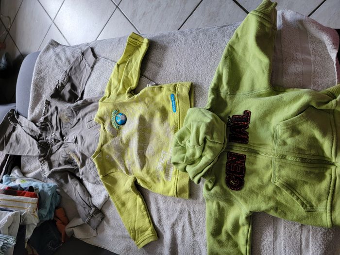 Lot de 6 pulls 12 mois garçon