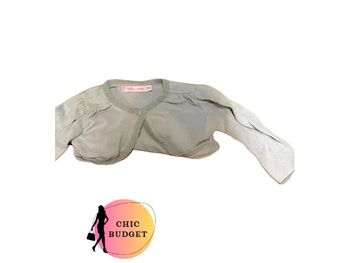 Gilet Court Fille - Douceur & Charme!