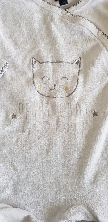 Pyjama 12 mois chat