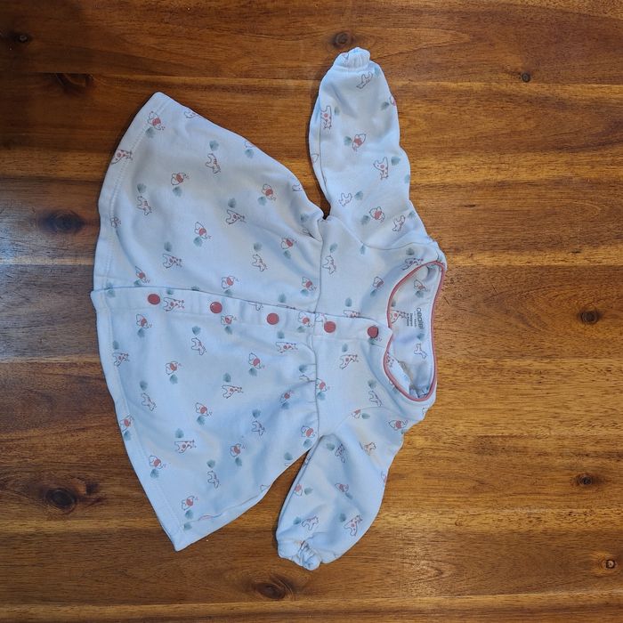 Lot 2 gilets bébé fille 1 mois - Obaïbi & Kimbaloo - photo numéro 3