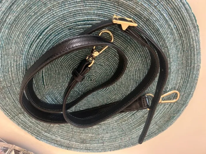 Arthur & aston sac en cuir bi matière noir, femme - photo numéro 2
