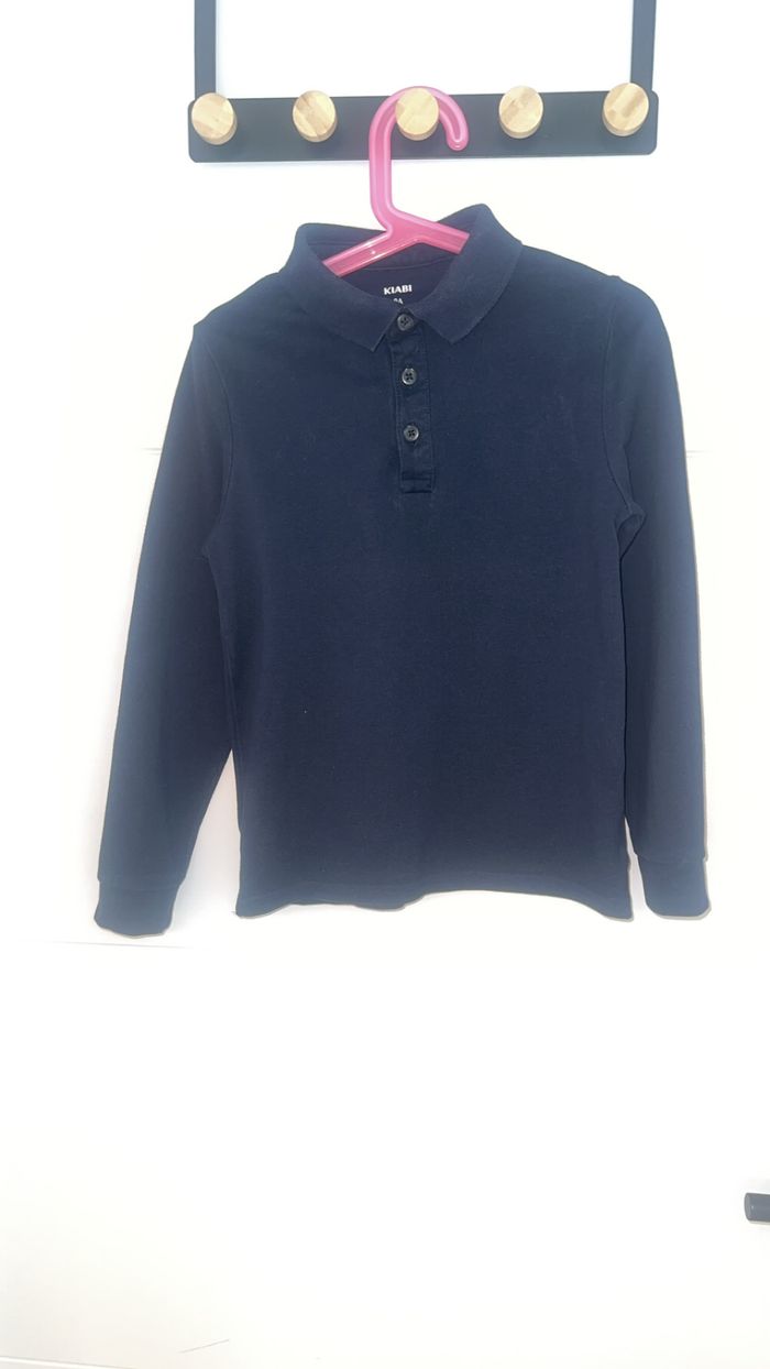 Lot 2 tee-shirts manches longues Kiabi – Taille 8 ans