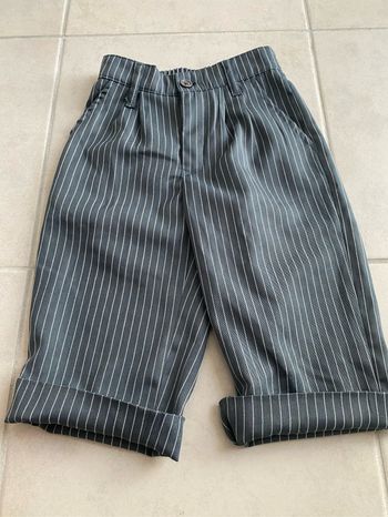 pantacourt costume bébé garçon 3 ans