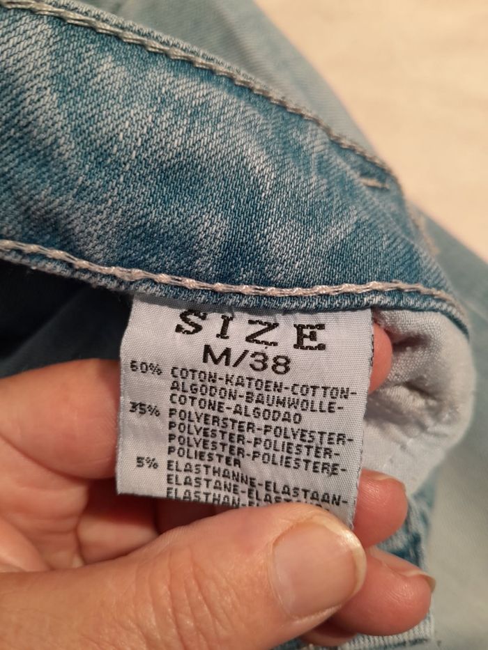 ​👖 Jean Évasé/Bootcut Femme RED SEVENTY - Bleu Délavé - Taille 38 - photo numéro 6