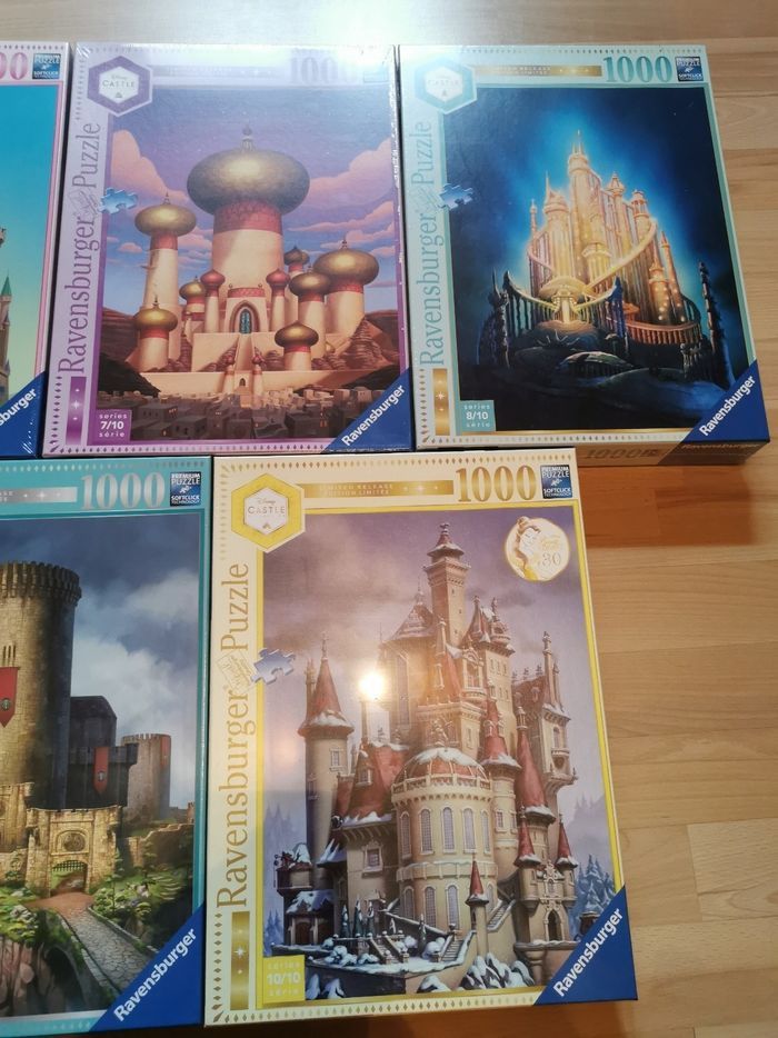 Lot puzzle disney castle collection - photo numéro 2