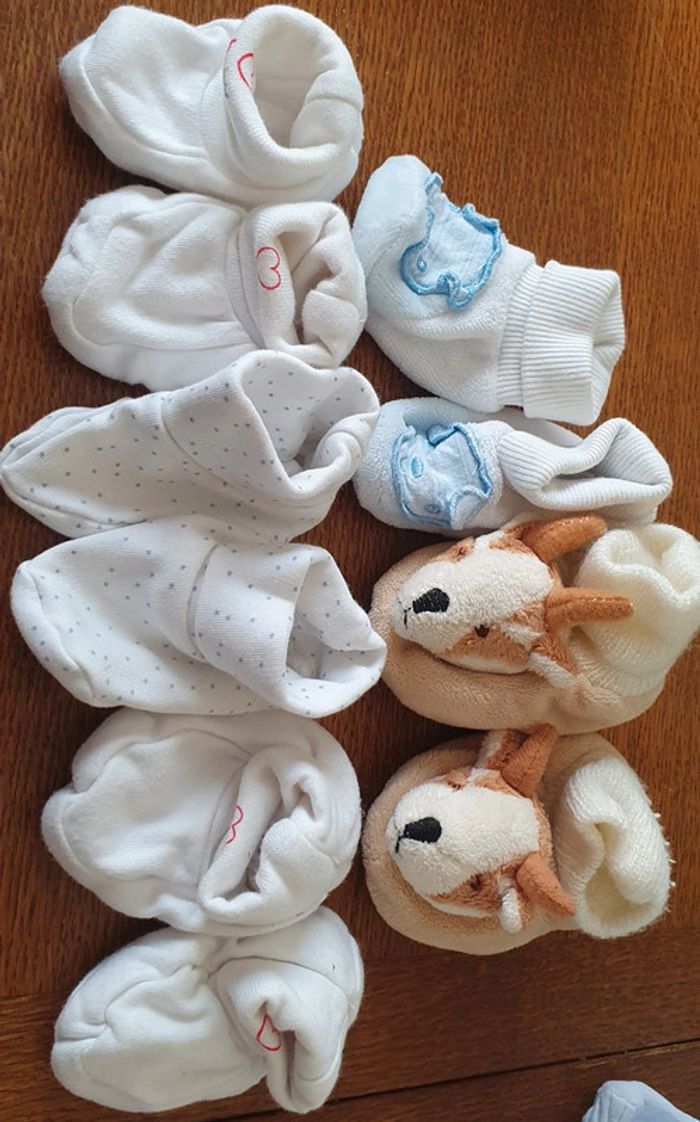 Lot de chaussons bébé - photo numéro 2