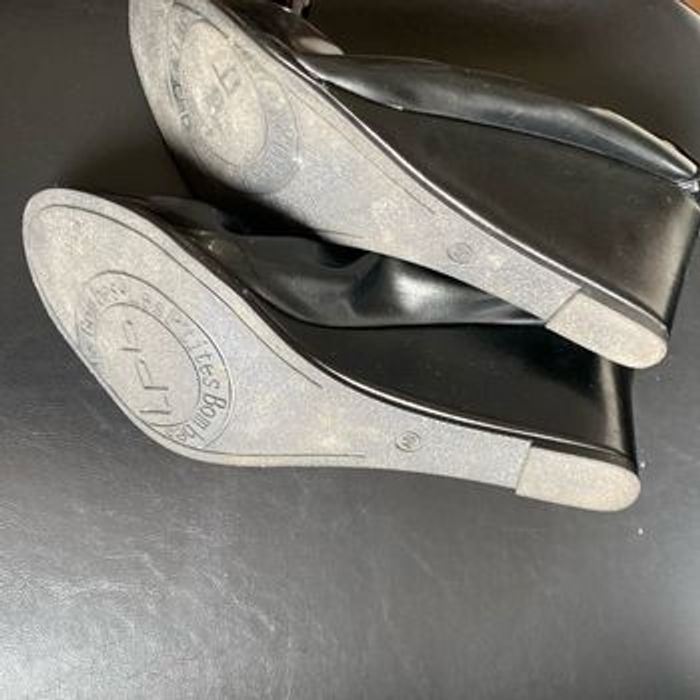 Ballerines vernis noir talons compensés 40 les p’tites bombes - photo numéro 8