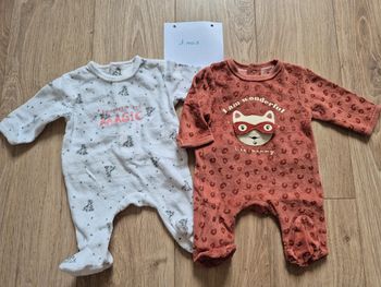 Lot 2 pyjamas polaire
