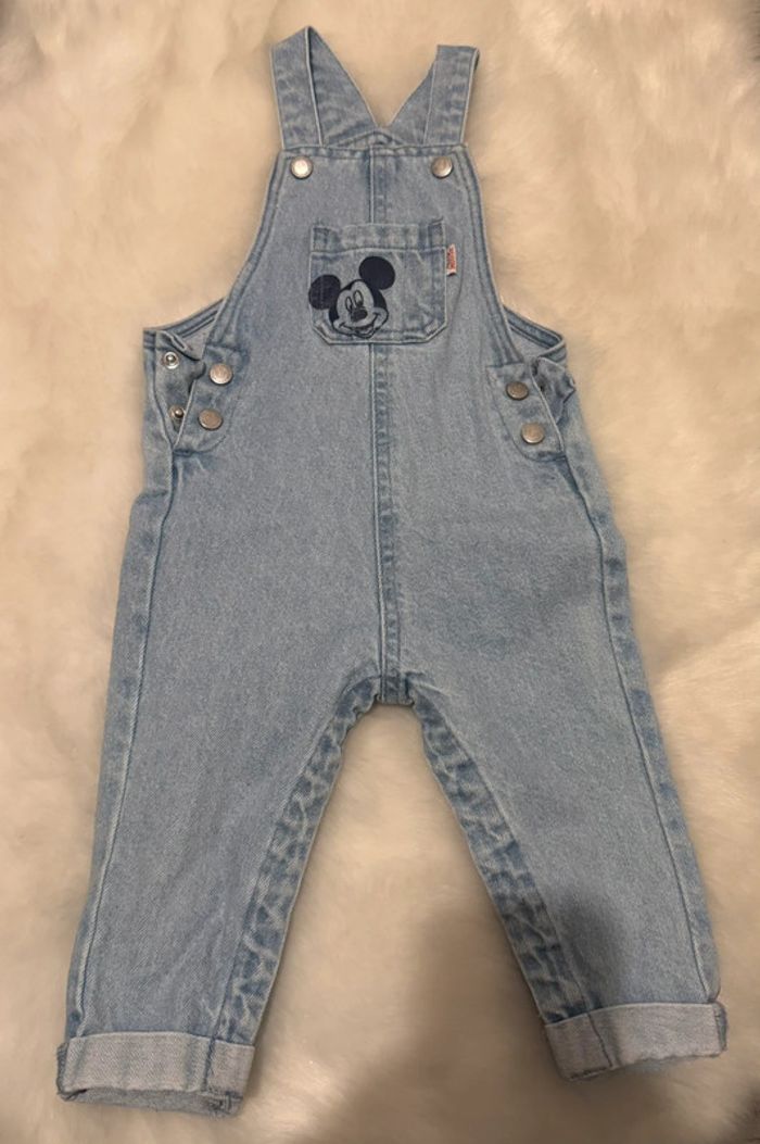Salopette bébé en jeans
