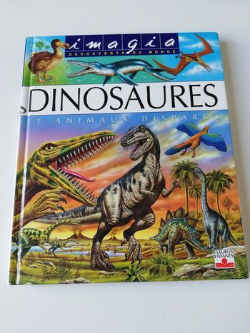livre imagia dinosaures
