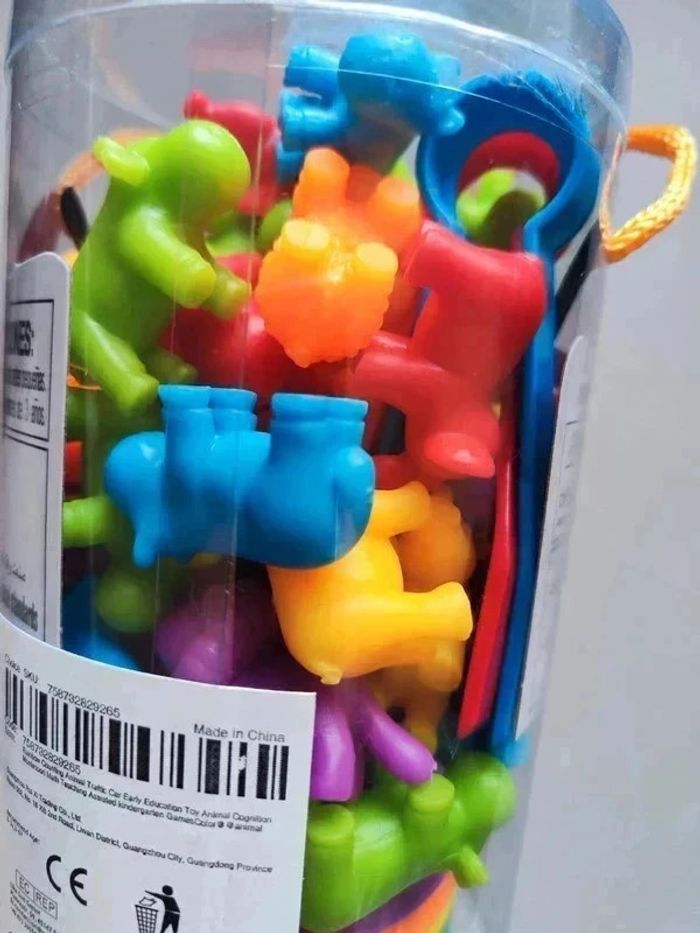 Jouets de classification des couleurs pour enfants Montessori - photo numéro 5