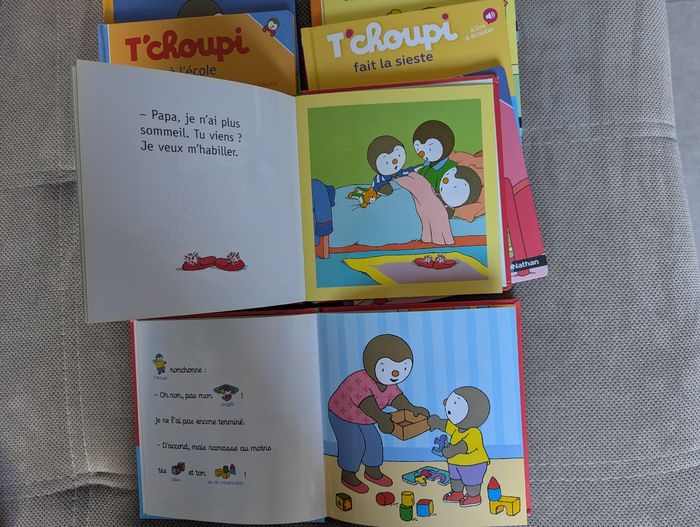 Lot de 10 livres T'choupi - photo numéro 2