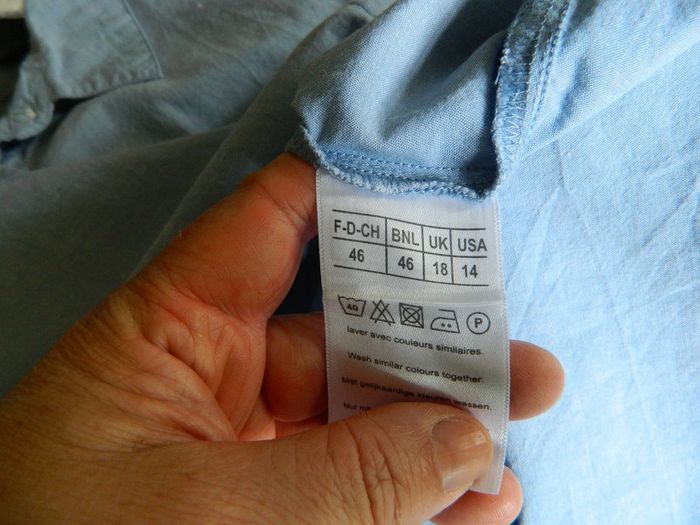 Chemise manches courtes T 46 "Damart" - photo numéro 3