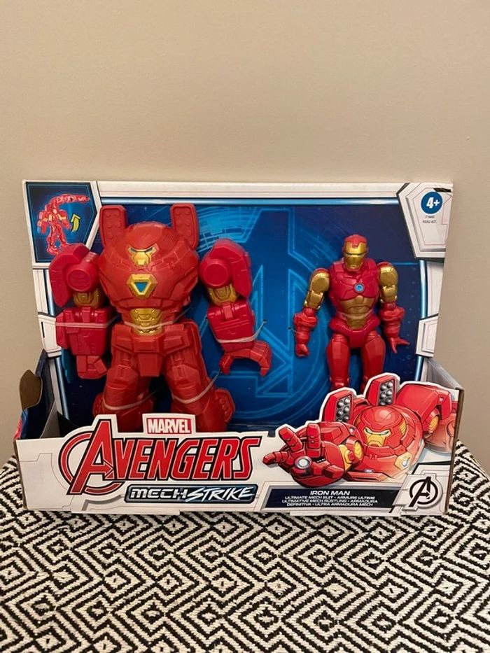 Marvel Avengers - Figurine Iron Man Avengers Mech Strike 20cm