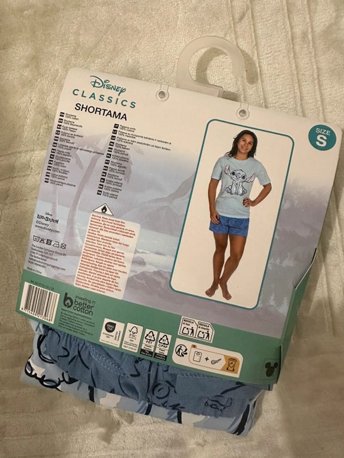 Pyjama short Stitch taille L neuf avec étiquette - photo numéro 2