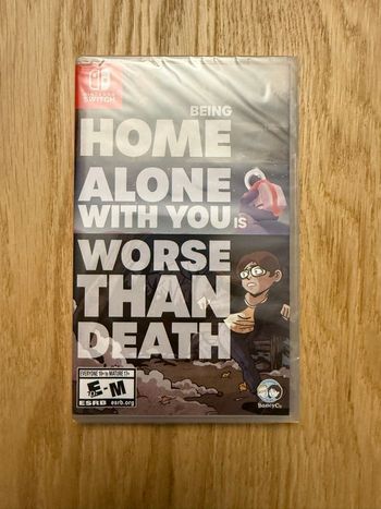 Being Home Alone With You is Worth Than Death, TROIS jeux en un pour Nintendo Switch NEUF sous blister