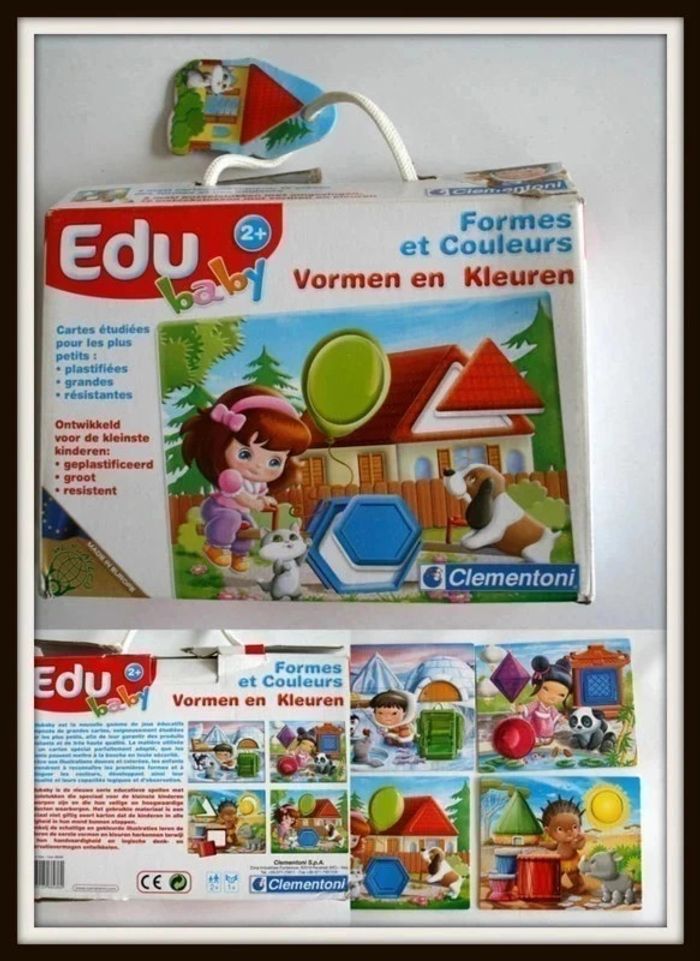 Edu Baby Formes et couleurs (boite un peu craquée)