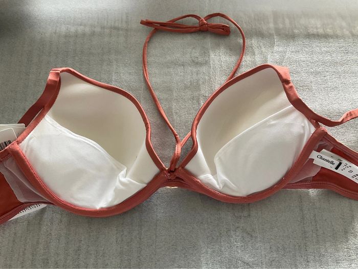 Haut maillot orange Chantelle neuf - photo numéro 10