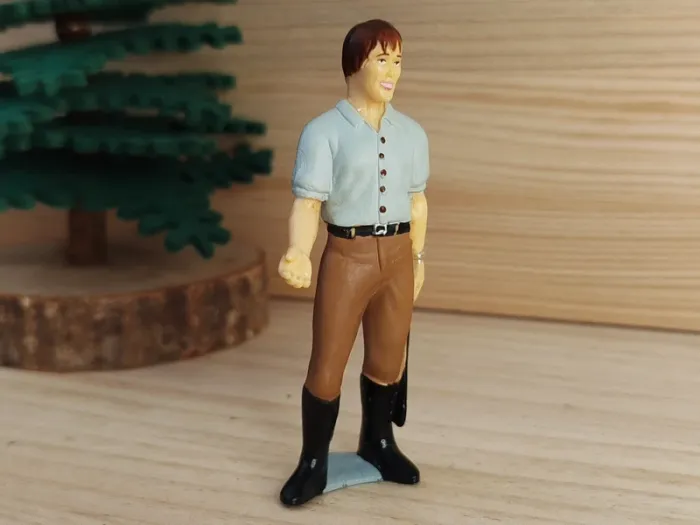 Schleich personnage homme brun Palefrenier - photo numéro 2