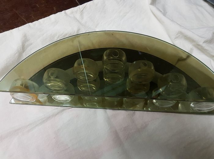 Bougeoir en verre - photo numéro 2
