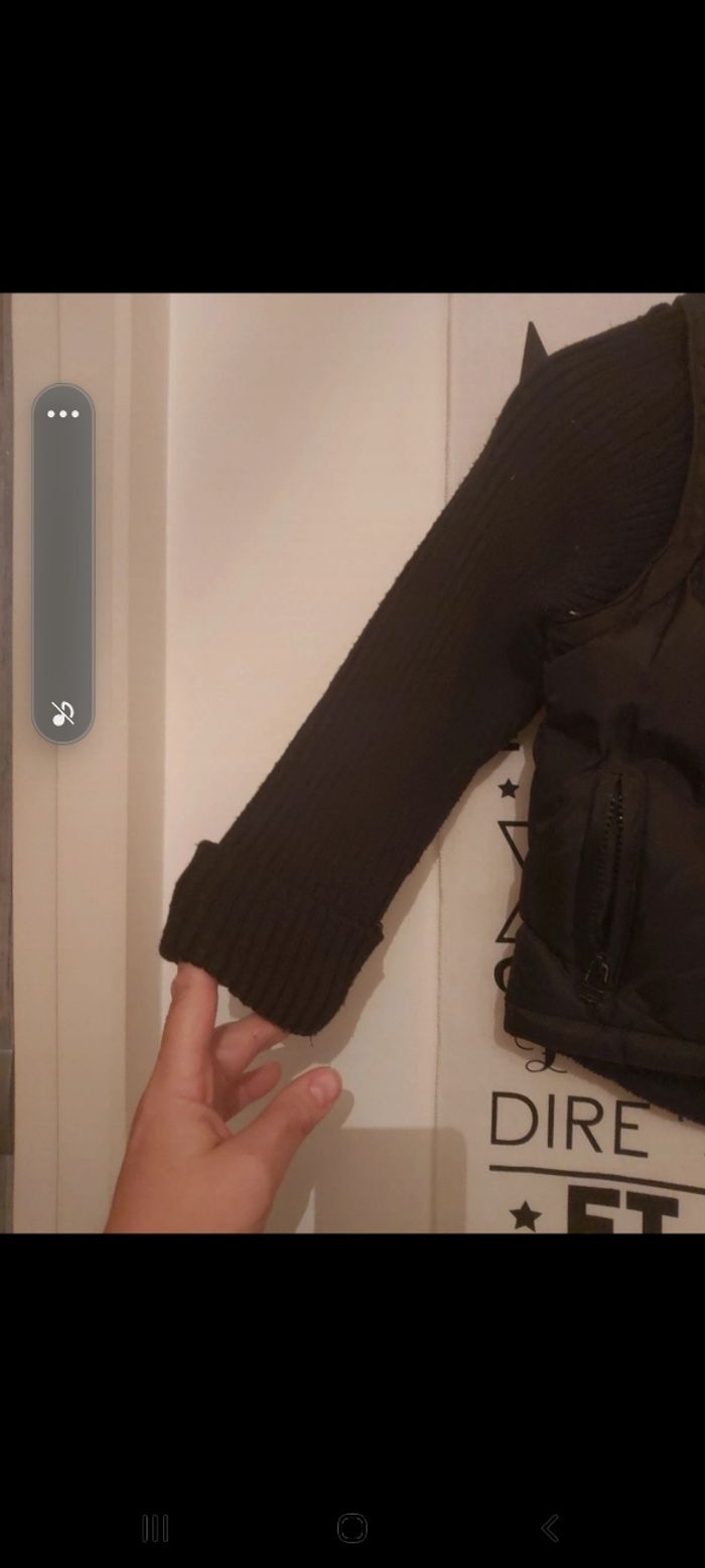 Doudoune bi-matière - photo numéro 7