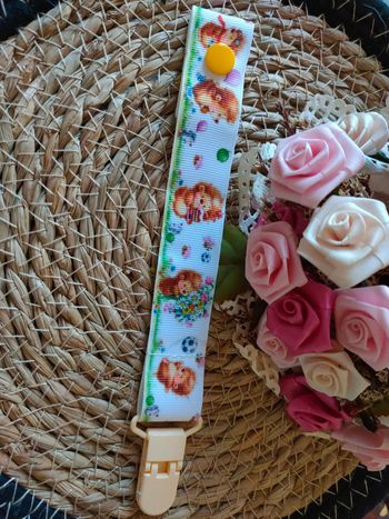 🎀Attache tétine hérisson🎀