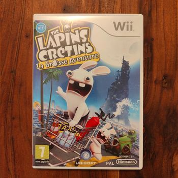 Jeu les lapins crétins Nintendo Wii