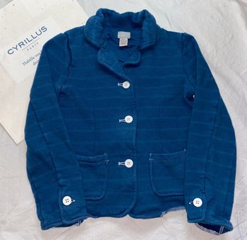 veste coton Cyrillus  10 ans (taille pas immense)