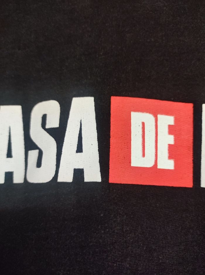Sweat à capuche homme M La casa de Papel 2021 Très bon état - photo numéro 2