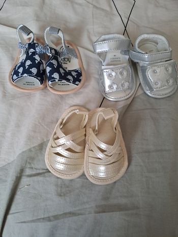 Lot de 3 paires de sandales  bébé