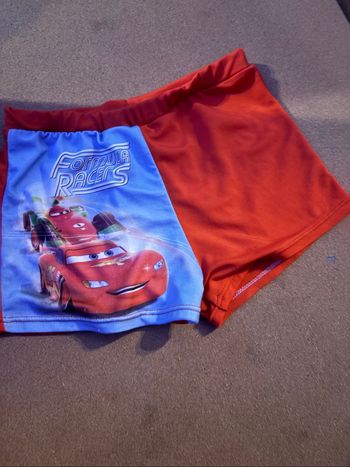 Maillot de bain cars garçon 8 ans