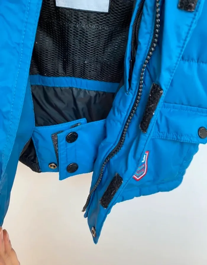 Blousons de ski garçon 3-4 ans poivre blanc - photo numéro 6