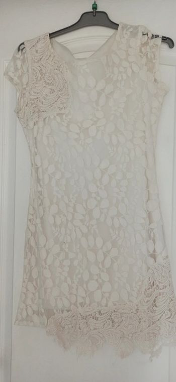 Tunique dentelle écru Molly Bracken