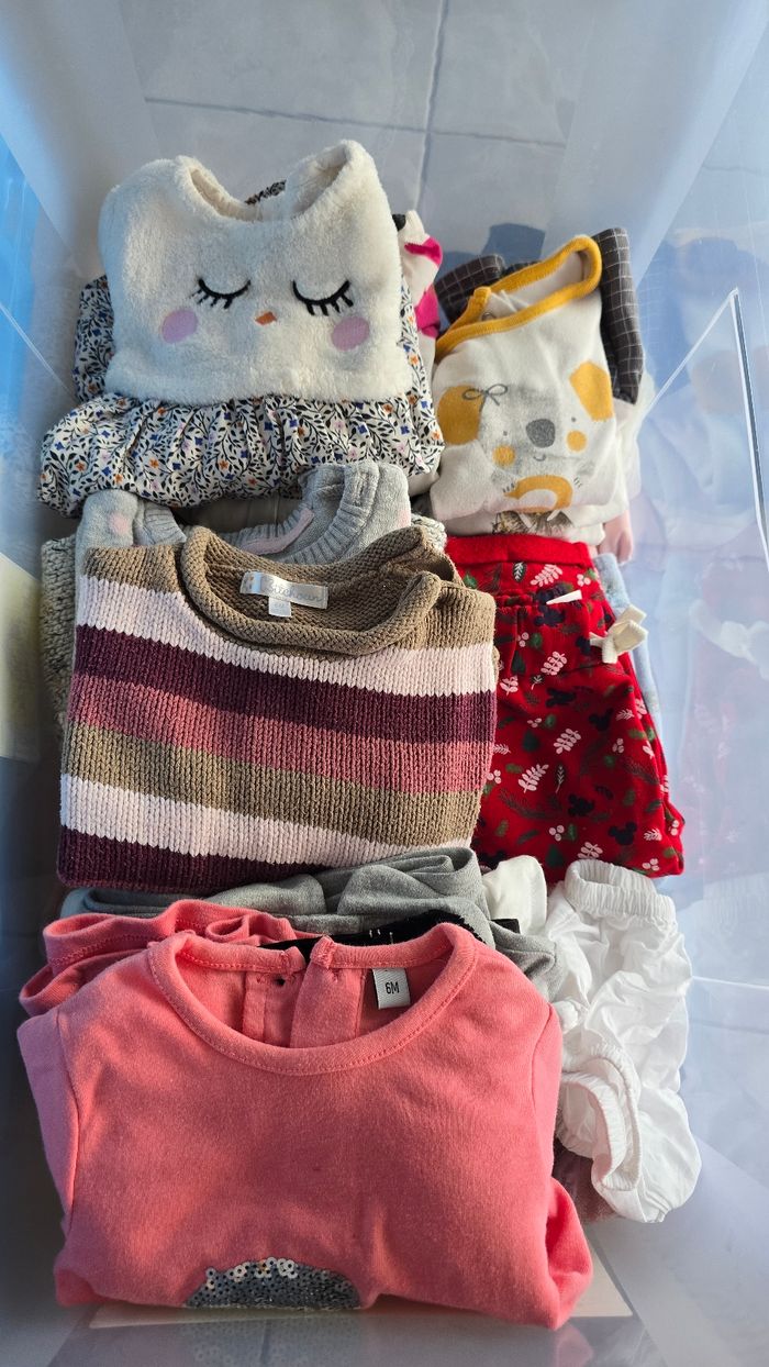 Lots Les vêtements pour filles de 6 mois peuvent être vendus séparément. - photo numéro 7