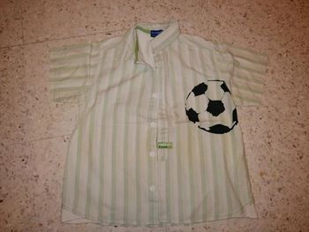 Chemise MC foot 5 ans
