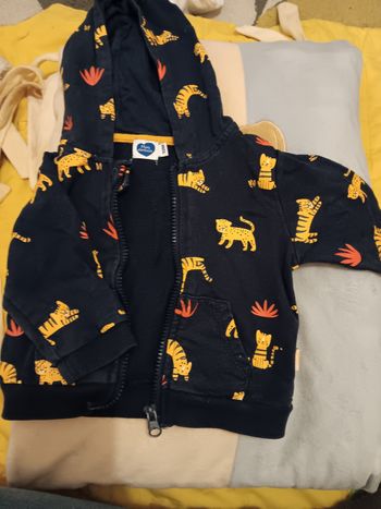 Veste zip 12 mois