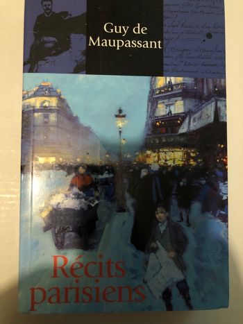 Livre Récits parisiens Guy de maupassant