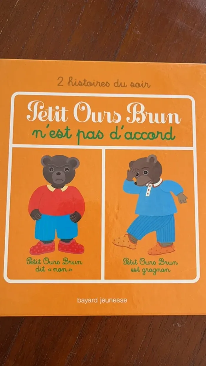 Livre petit ours brun - photo numéro 3