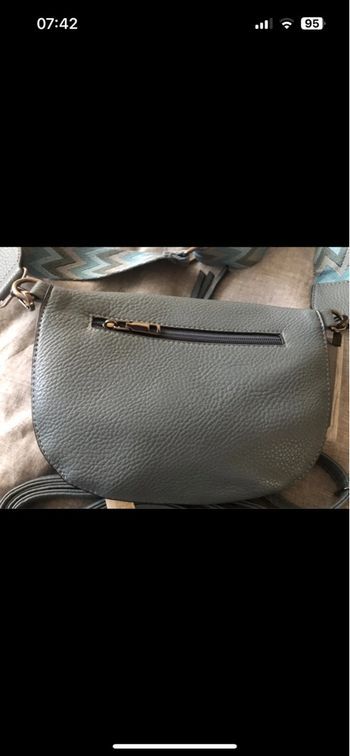 Sac banane bleu