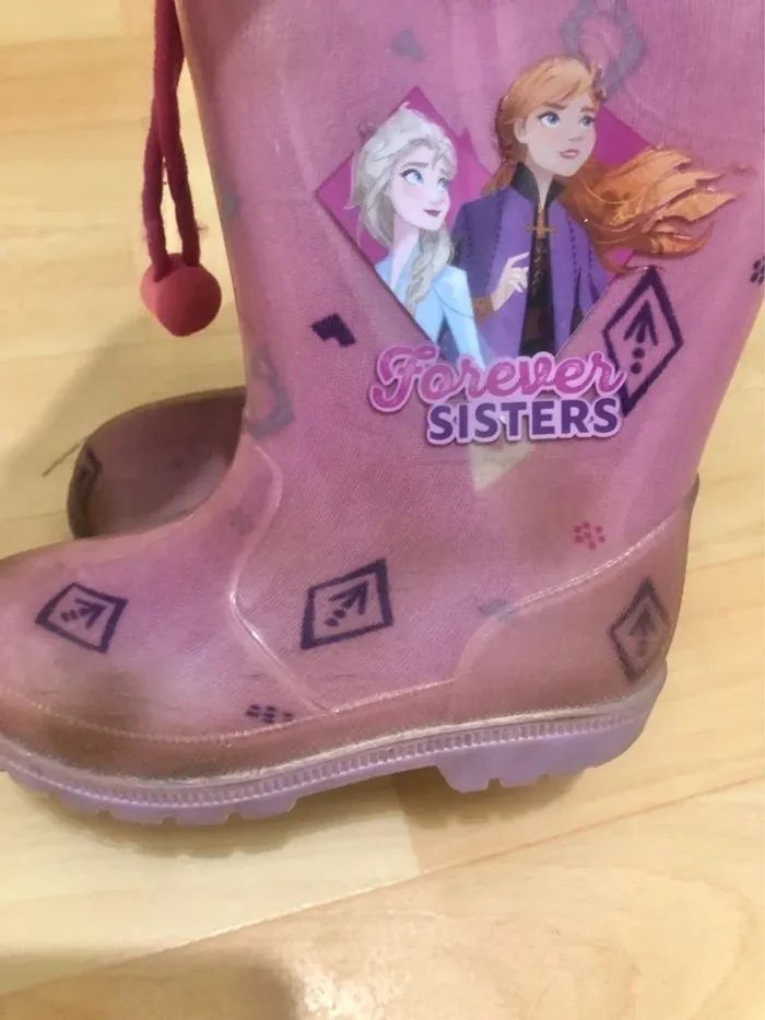 Lot de sandales et bottes de pluie fille 24-25 - photo numéro 7