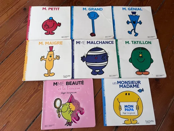 Livre Monsieur Madame
