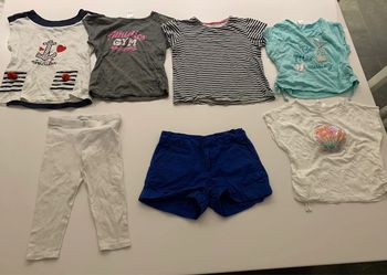 7 pièces printemps-été 6/7ans