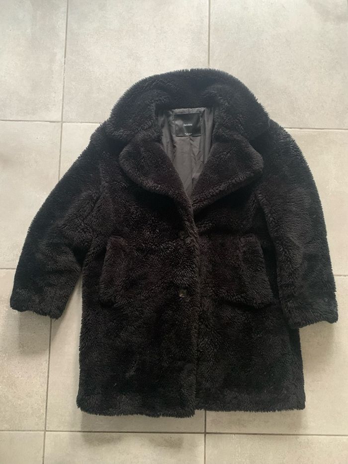 Superbe manteau fausse fourrure Berska taille L