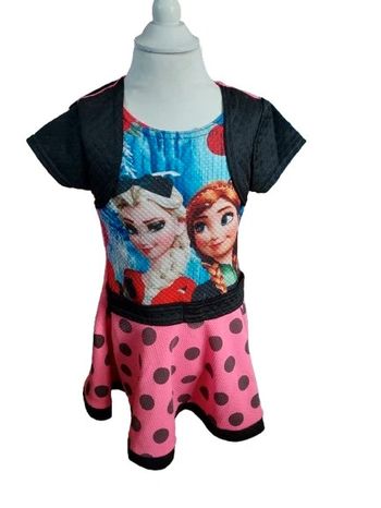 Robe la reine des neiges taille 6 ans