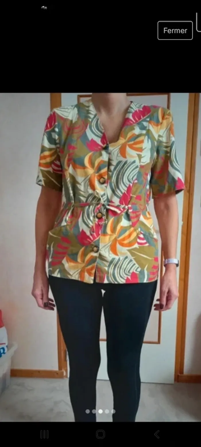 Blouse Griffon frères t.42 - photo numéro 4