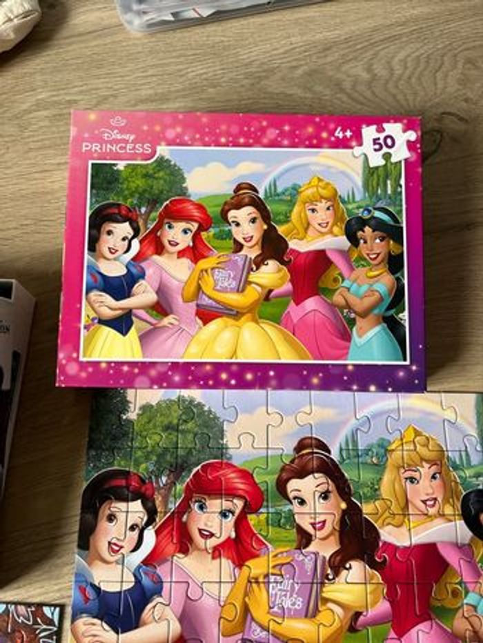 Lot puzzles Disney princess 50 pièces - photo numéro 5