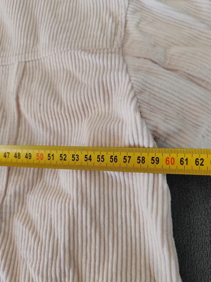 Zara overshirt velours côtelé écru – Taille M (très bon état) - photo numéro 4